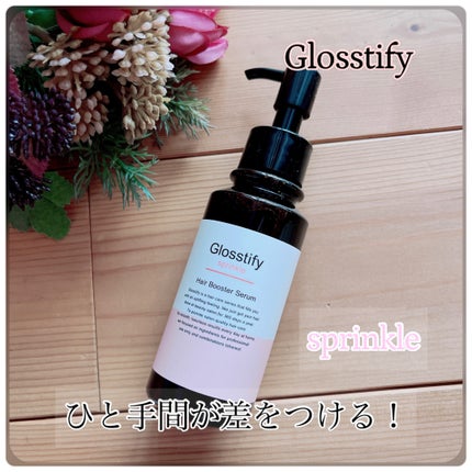 Sprinkle/Glosstify/洗い流すヘアトリートメントを使ったクチコミ(1枚目)