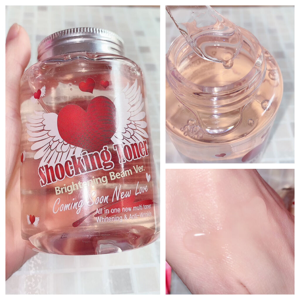 オールインワンショッキングトナー Special LOVE ver./Label Young/オールインワン化粧品を使ったクチコミ（1枚目）