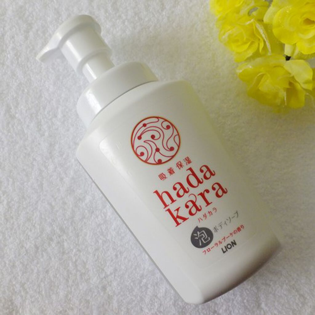 hadakara ボディソープ 泡で出てくるタイプ フローラルブーケの香り/hadakara/ボディソープを使ったクチコミ(1枚目)