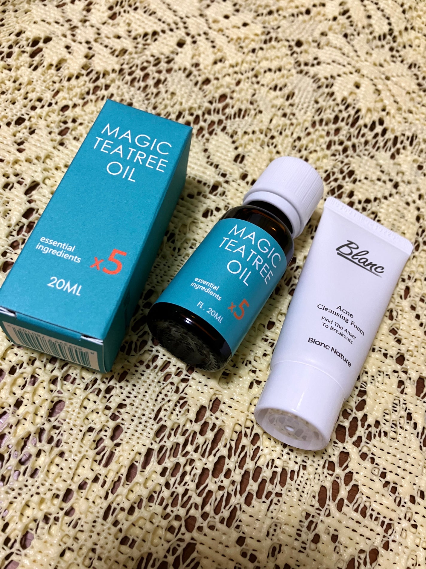 マジックティーツリーオイル/ブラン/フェイスオイルを使ったクチコミ(1枚目)