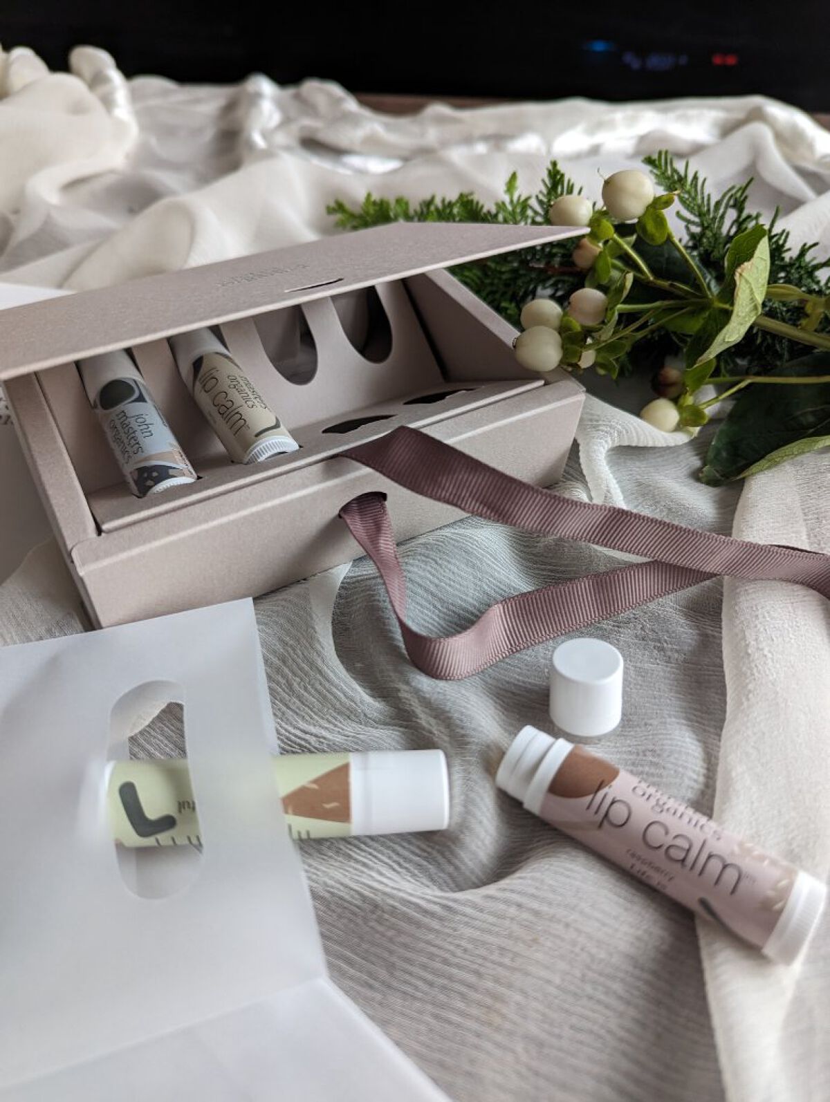 リップカーム ペパーミント/john masters organics/リップクリームを使ったクチコミ（1枚目）