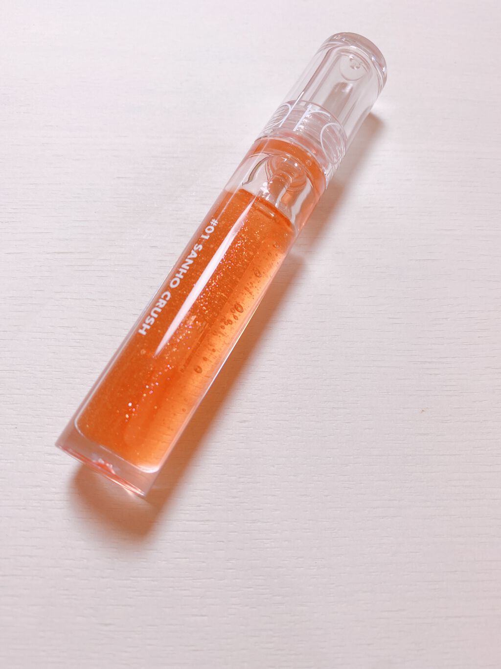 グラスティングウォーターグロス/rom&nd/リップグロスを使ったクチコミ(1枚目)