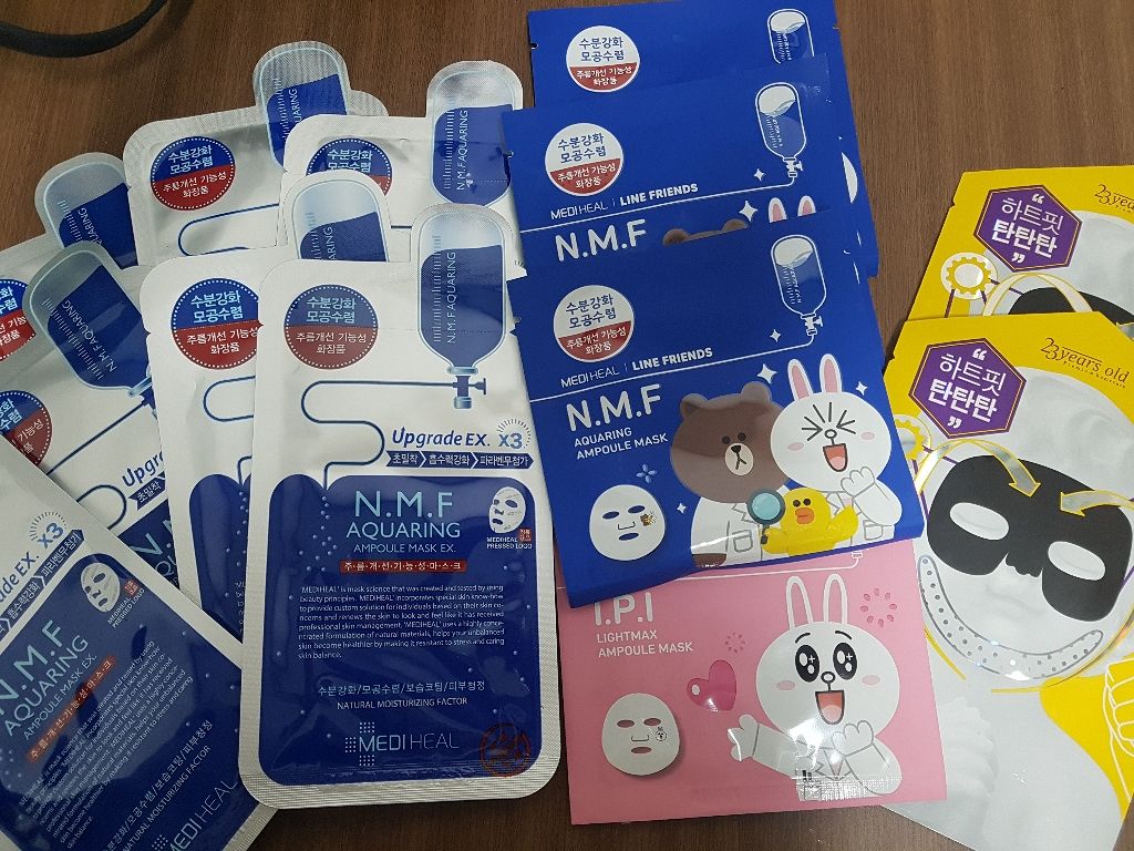 N.M.FアクアアンプルマスクJEX/MEDIHEAL/シートマスク・パックを使ったクチコミ(1枚目)