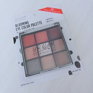 UR GLAM　BLOOMING EYE COLOR PALETTE/U R GLAM/アイシャドウパレットを使ったクチコミ（1枚目）