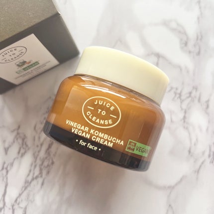 ビネガー コンブチャヴィーガン クリーム/JUICE TO CLEANSE/フェイスクリームを使ったクチコミ(2枚目)