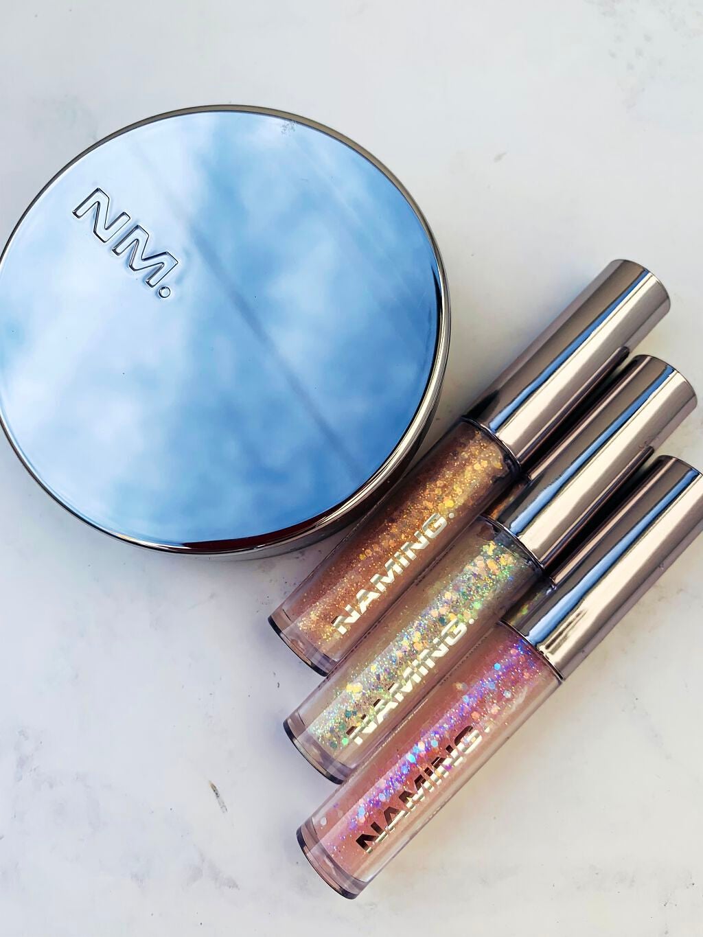 ダズリングアイグリッター/NAMING./リキッドアイシャドウを使ったクチコミ(1枚目)