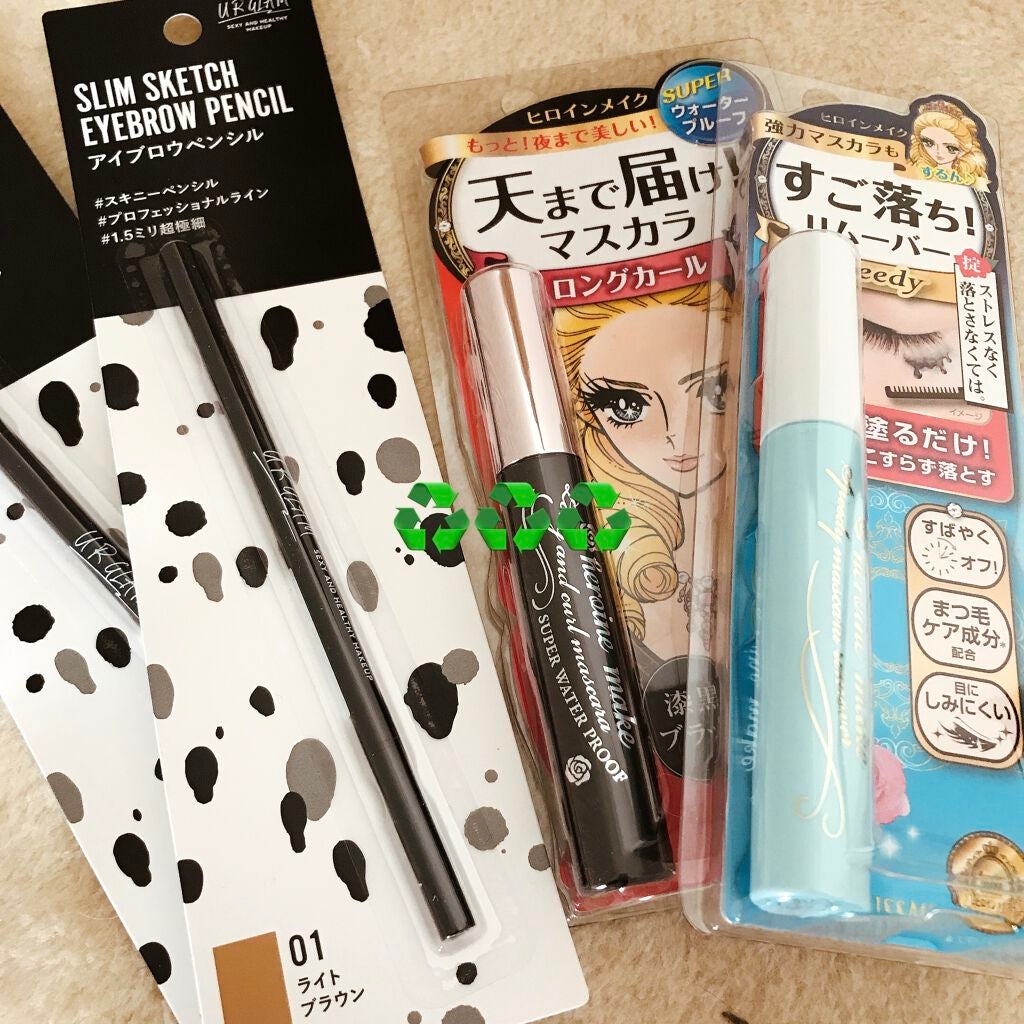 ロング&カールマスカラ スーパーWP/ヒロインメイク/マスカラを使ったクチコミ(1枚目)