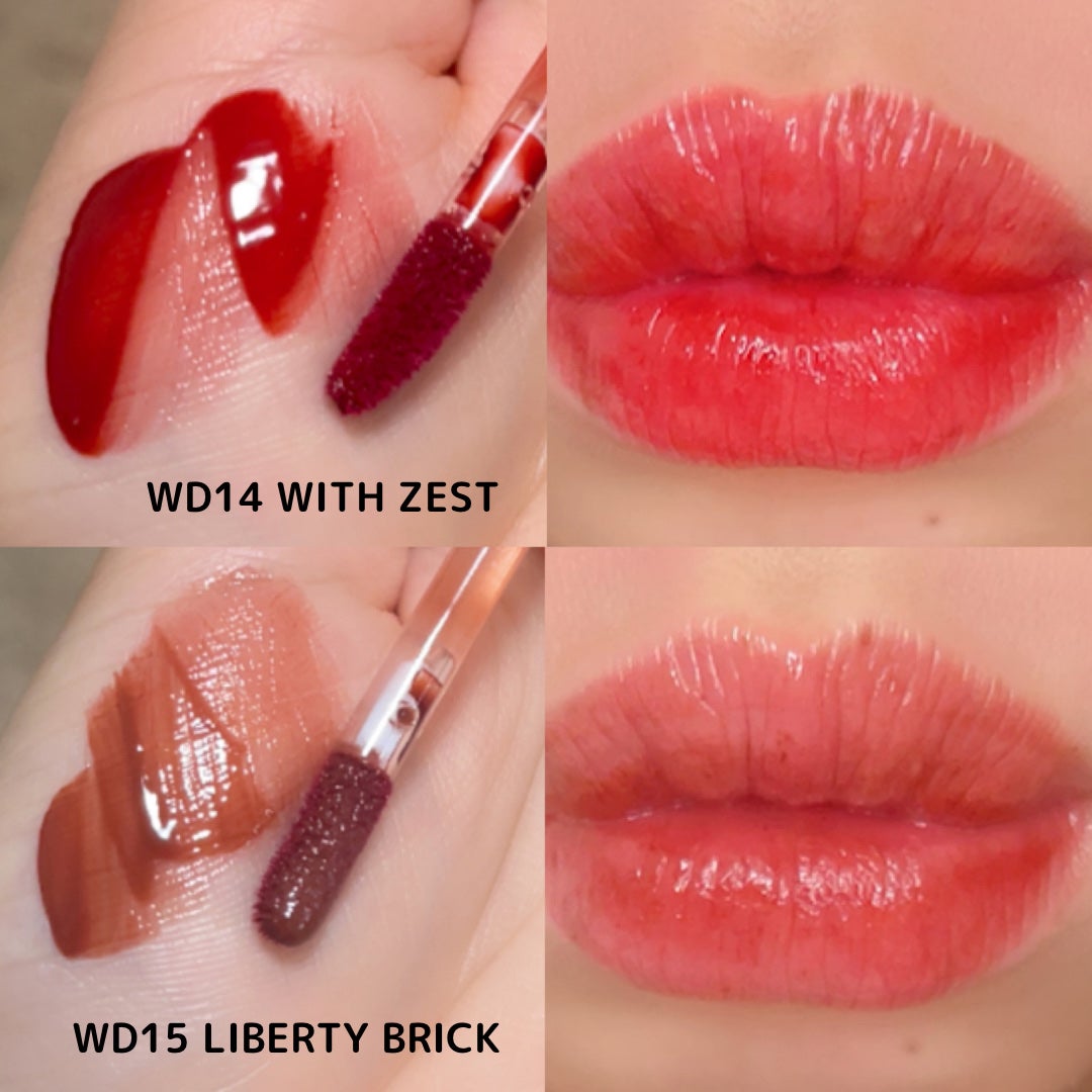 ザ ウォータリーデューティント/MERZY/リップティントを使ったクチコミ(3枚目)