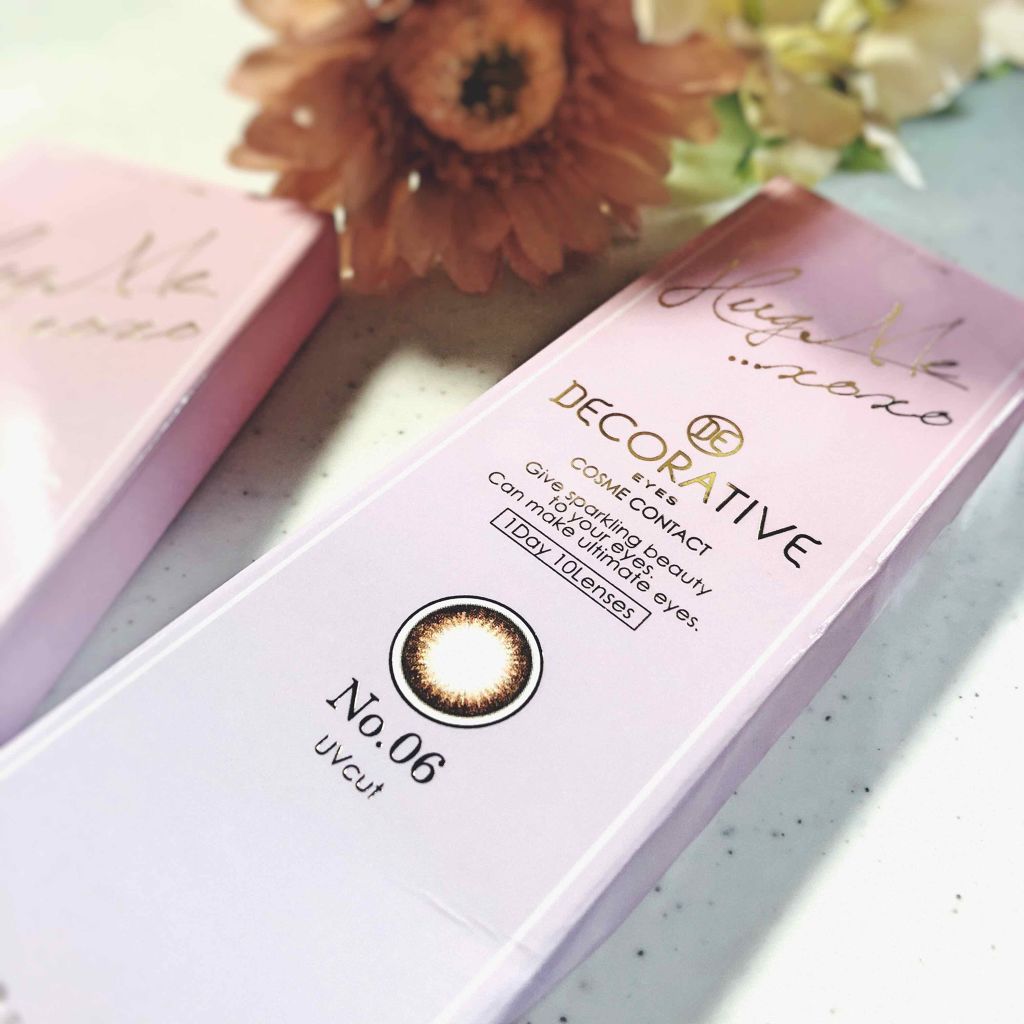 デコラティブアイズ UVモイスト/Decorative Eyes/カラーコンタクトレンズを使ったクチコミ(1枚目)