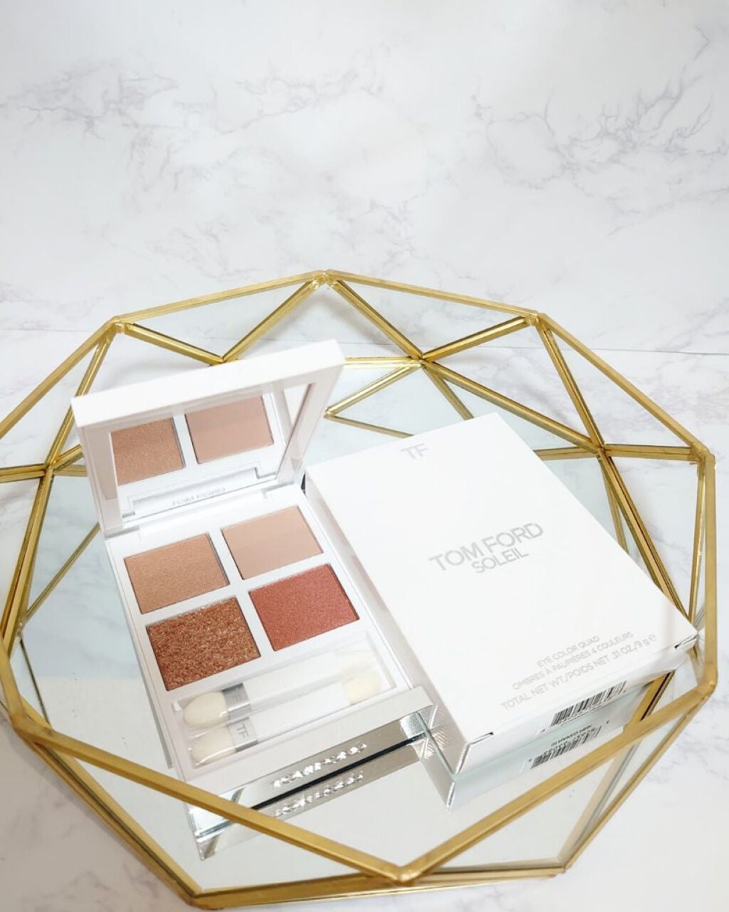 ソレイユ アイ カラー クォード/TOM FORD BEAUTY/アイシャドウパレットを使ったクチコミ(1枚目)