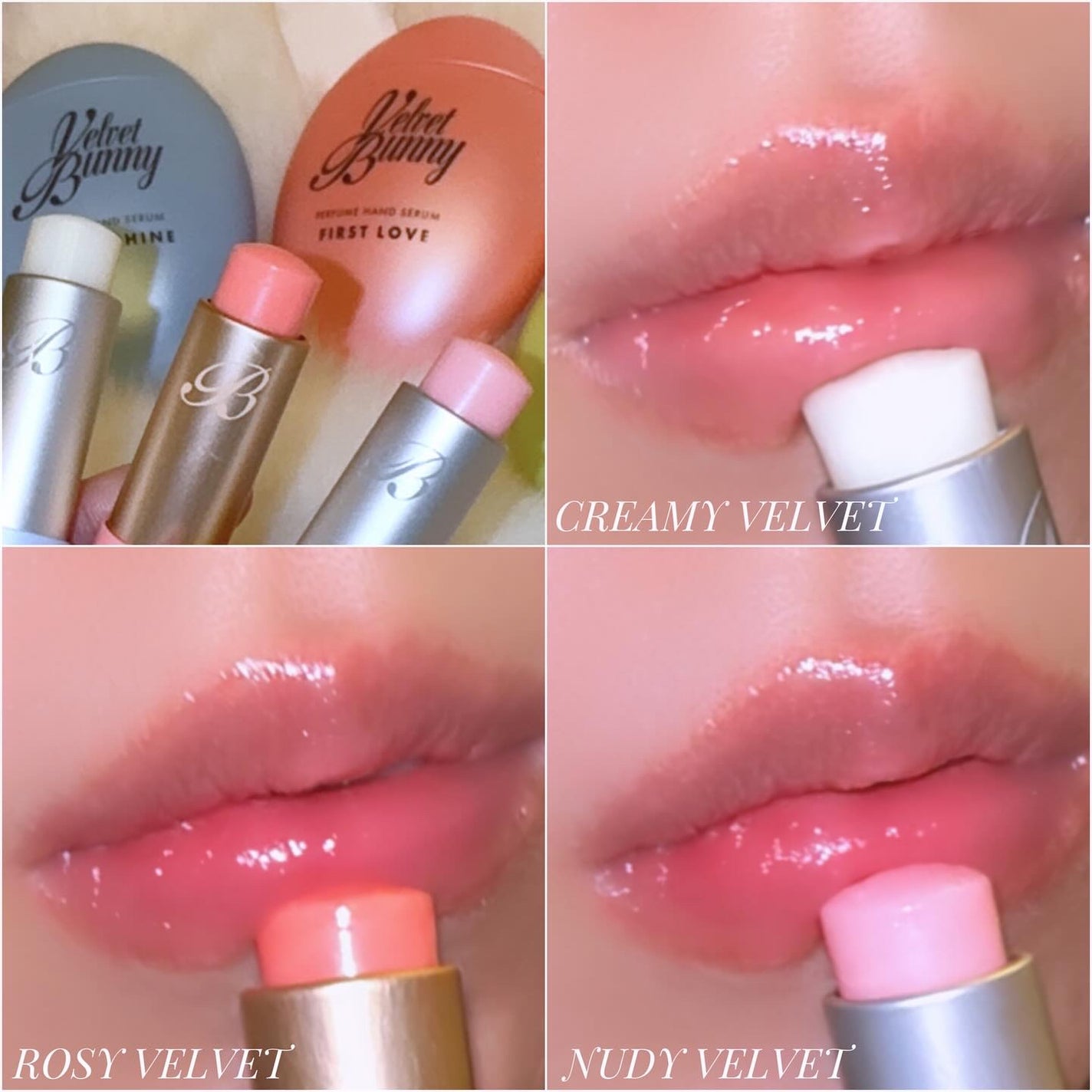 クリーミーリップシャイン/Velvet Bunny/リップクリームを使ったクチコミ(5枚目)
