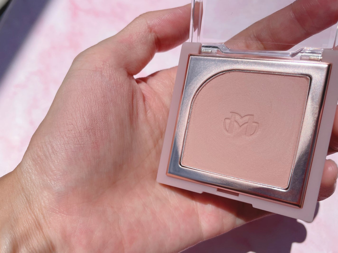 フラッターブラッシャー/mude./パウダーチークを使ったクチコミ(3枚目)