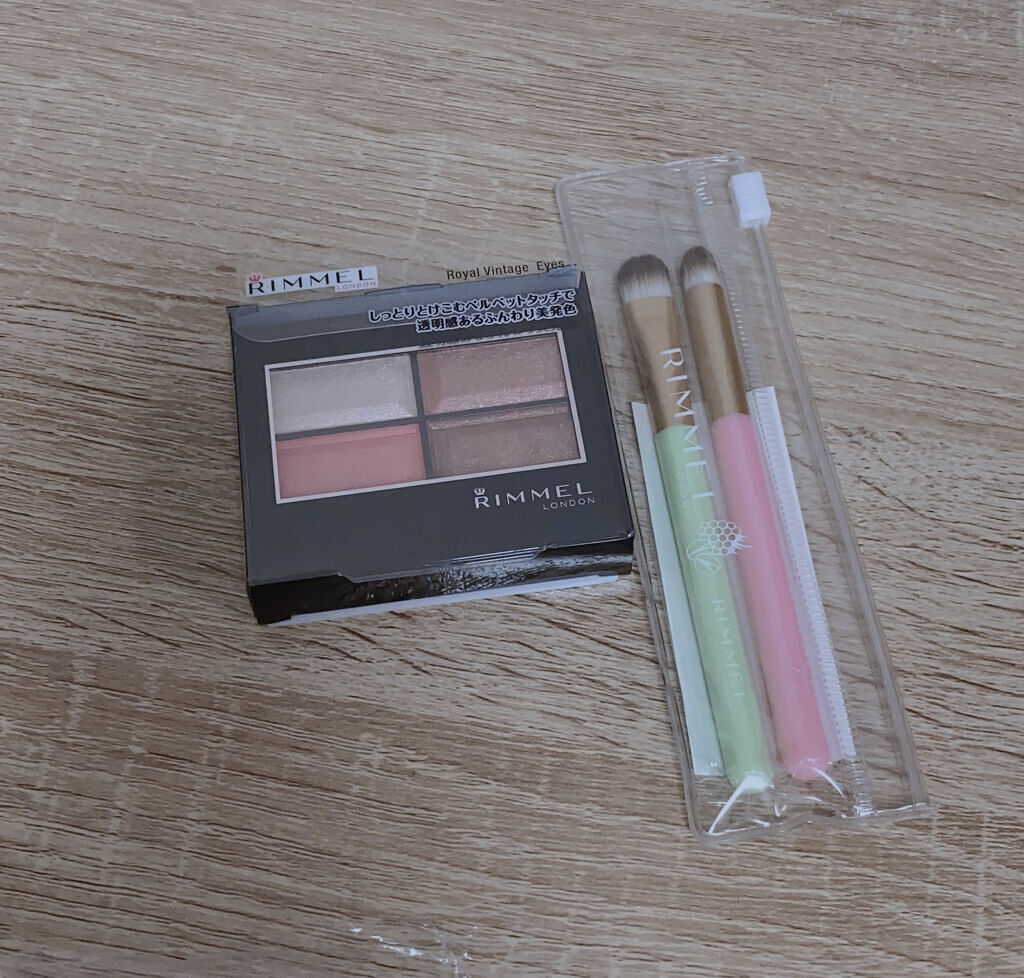 ロイヤルヴィンテージ アイズ 019 メープルコーラル/リンメル ロンドン/アイシャドウパレットを使ったクチコミ（2枚目）