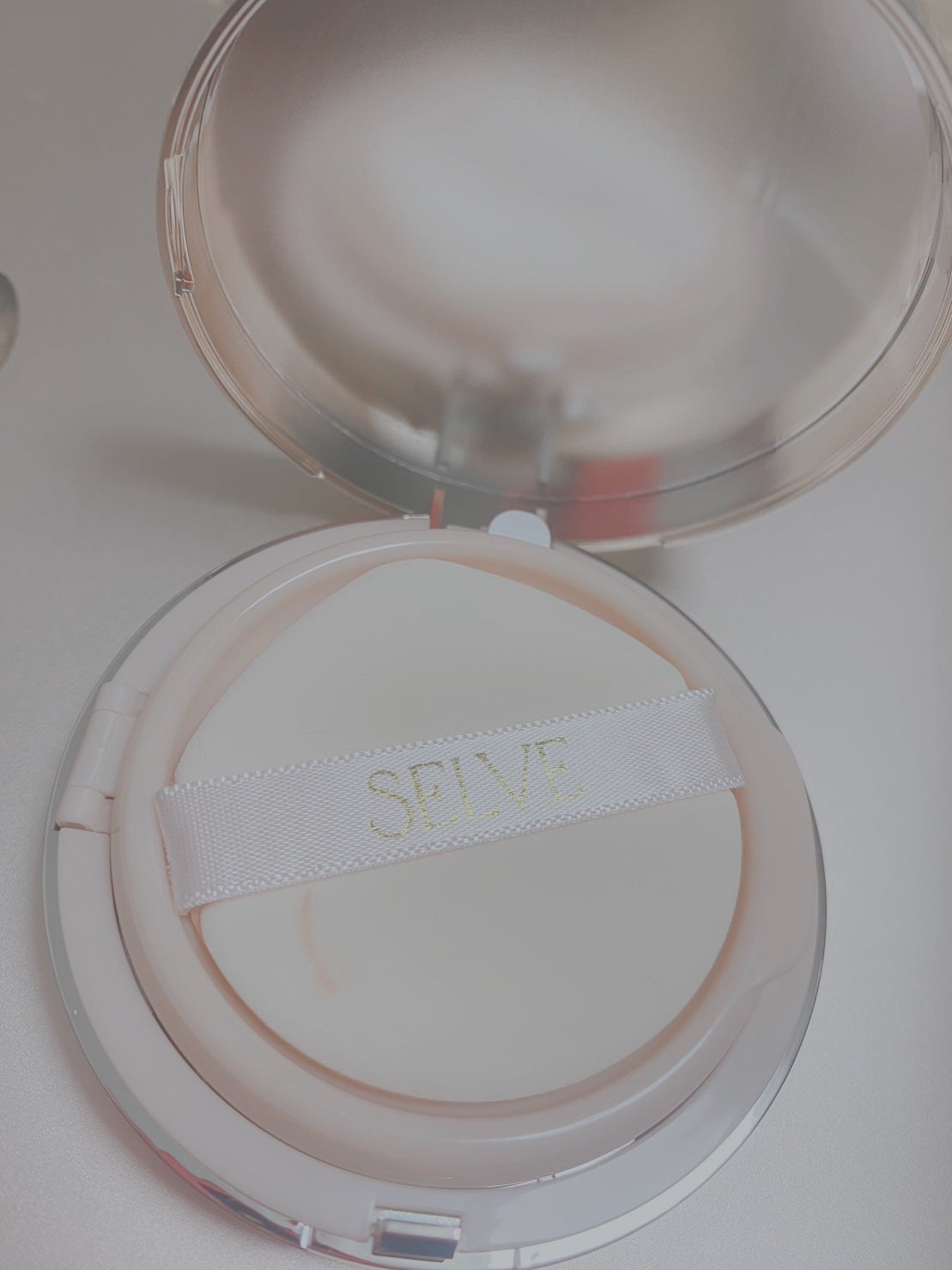 ピュアポリッシュクッションファンデーション/SELVE/クッションファンデーションを使ったクチコミ(2枚目)