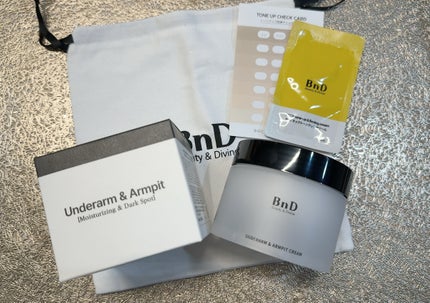 BnDアンダーアームクリーム(ボディクリーム)/BnD/デリケートゾーンケアを使ったクチコミ(1枚目)