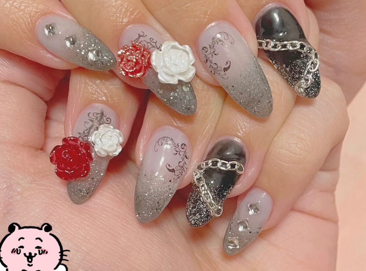 クリアハードジェル/LULUGEL/ジェルネイルを使ったクチコミ（2枚目）