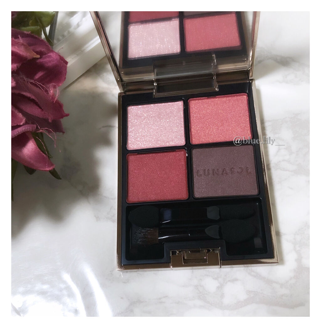 アイカラーレーション EX14（限定発売）/LUNASOL/アイシャドウパレットを使ったクチコミ（2枚目）