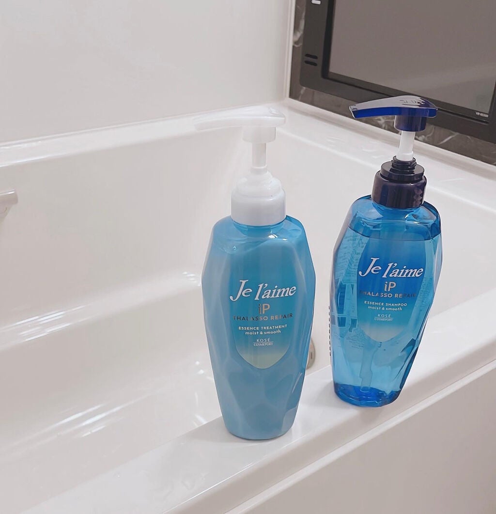 iP タラソリペア 補修美容液 シャンプー/トリートメント (モイスト&スムース)/Je l'aime/市販シャンプーを使ったクチコミ(1枚目)