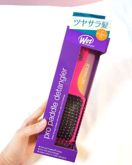 プロパドル ディタングラー ピンク/ウェットブラシ/ヘアブラシを使ったクチコミ(7枚目)