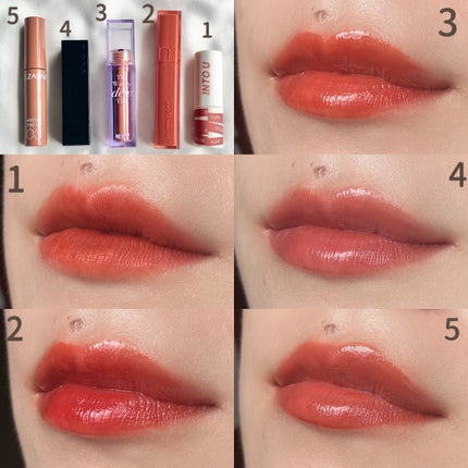 ウォータリーティントリップ/CEZANNE/リップティントを使ったクチコミ(4枚目)