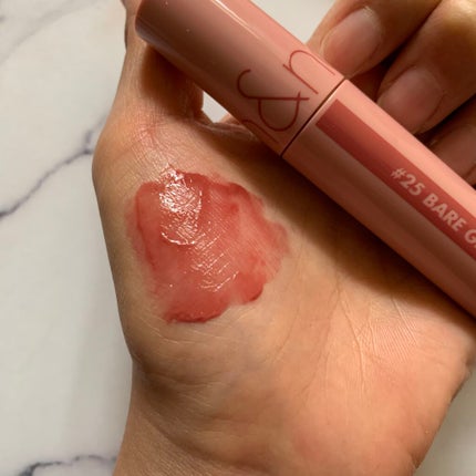 ジューシーラスティングティント/rom&nd/リップティントを使ったクチコミ(4枚目)