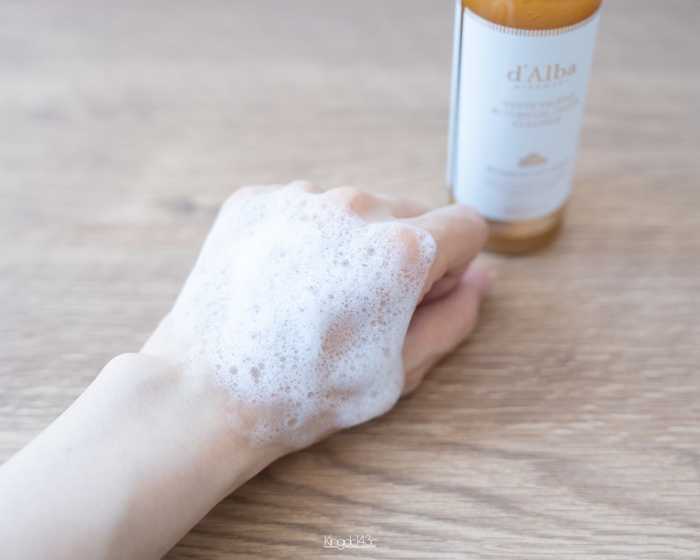 ホワイトトリュフリターンオイルクリームクレンザー/ダルバ/クレンジングを使ったクチコミ(4枚目)