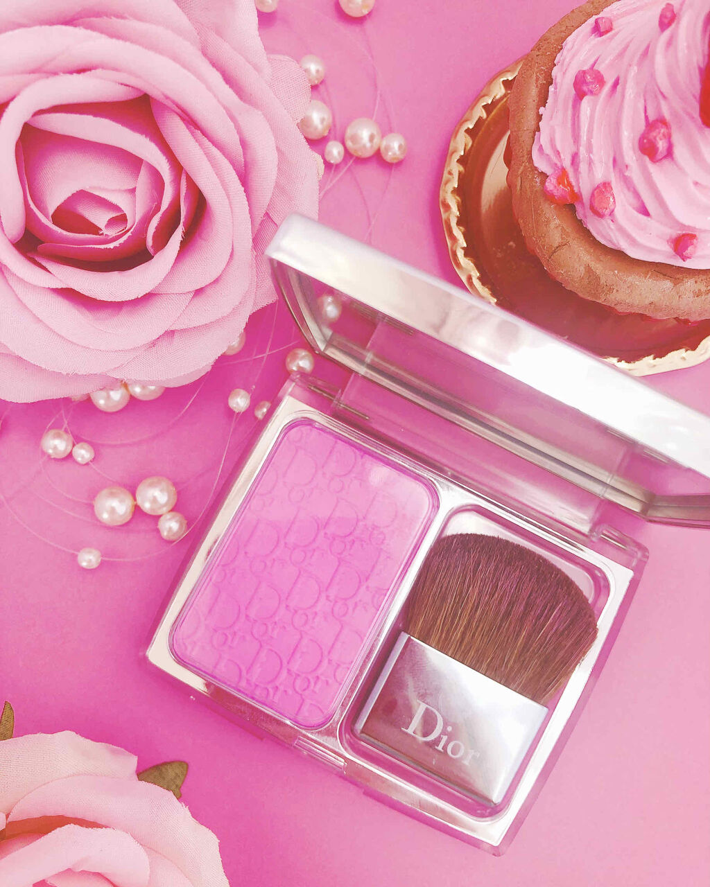 ディオールスキン ロージー グロウ/Dior/パウダーチークを使ったクチコミ（1枚目）