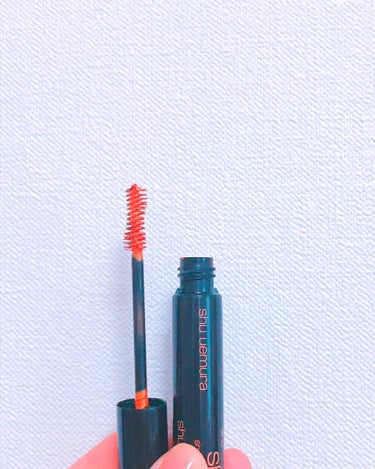 ブローアンリミテッド クラッシュド オレンジ/shu uemura/マスカラを使ったクチコミ（1枚目）