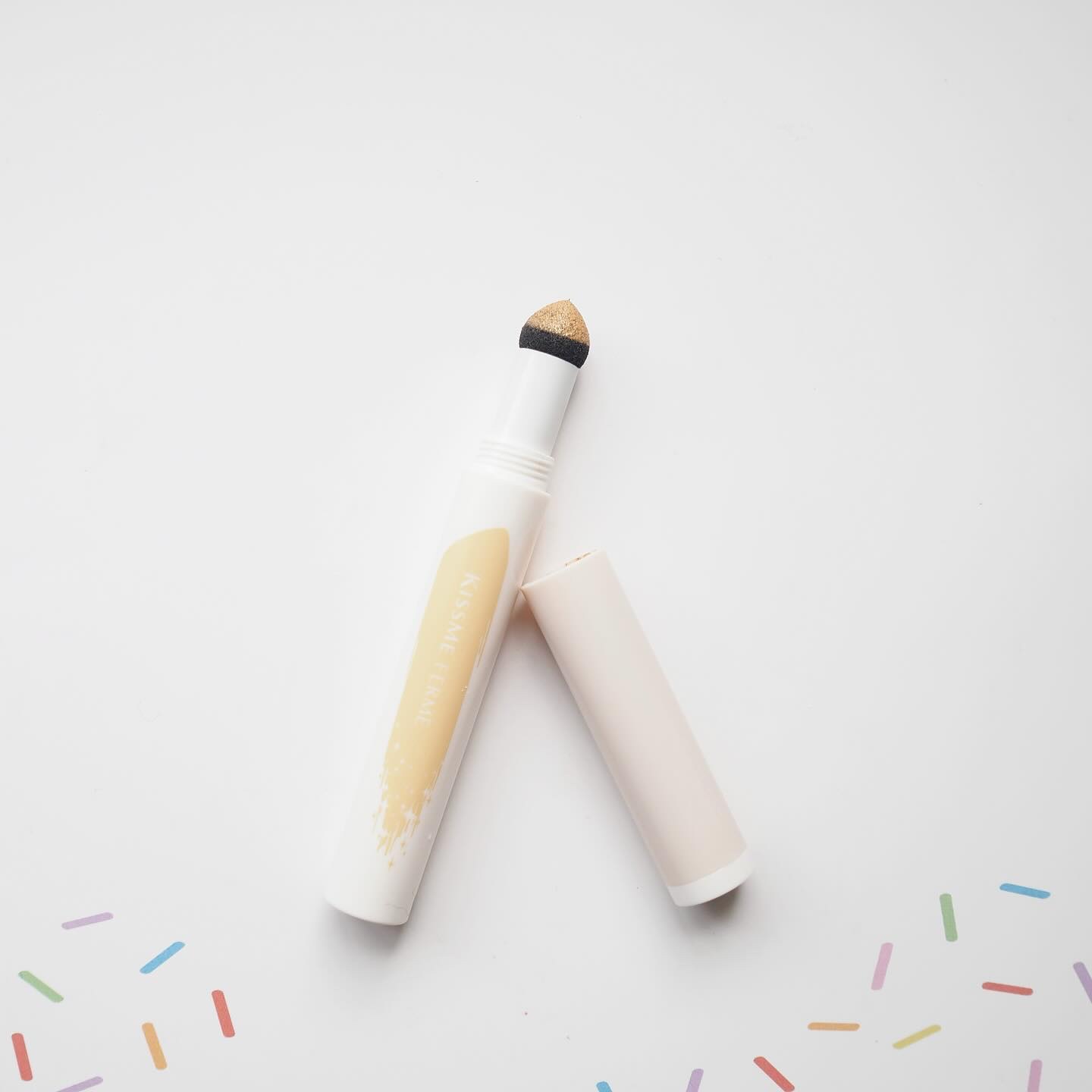 クッションチップアイカラーN/キスミー フェルム/単色アイシャドウを使ったクチコミ（2枚目）