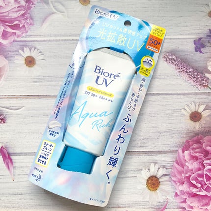 ビオレUV アクアリッチ ライトアップエッセンス/ビオレ/日焼け止めクリームを使ったクチコミ(2枚目)
