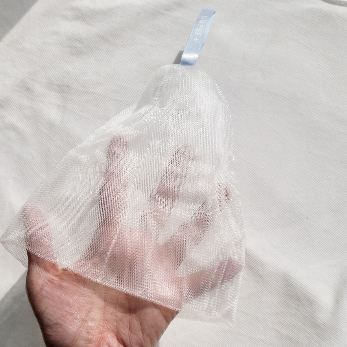 モイストピュアソープ しっとり/SiMPLE++/洗顔石鹸を使ったクチコミ（3枚目）