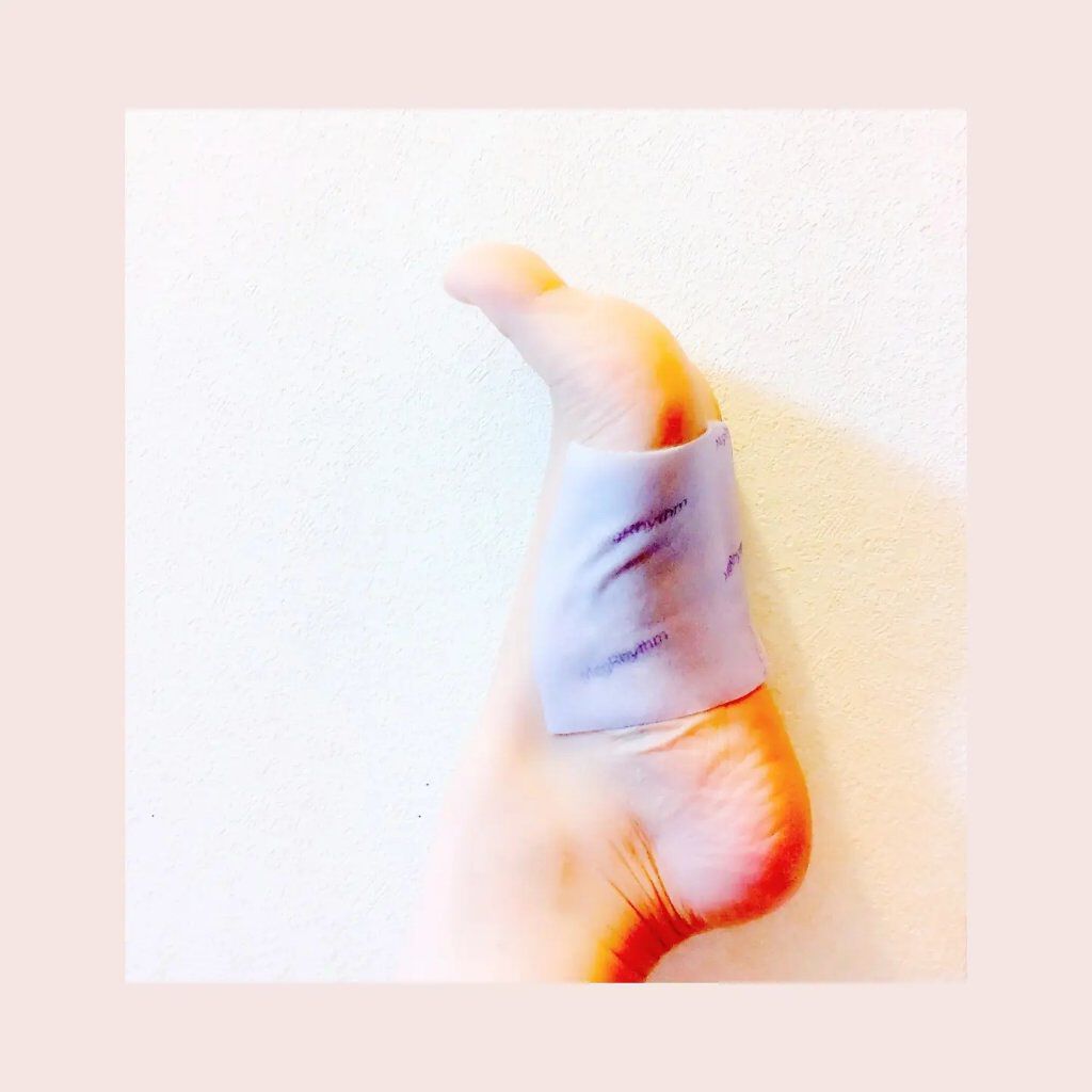 めぐりズム 貼る炭酸*1ジェルパック FOOT/めぐりズム/レッグ・フットケアを使ったクチコミ（3枚目）