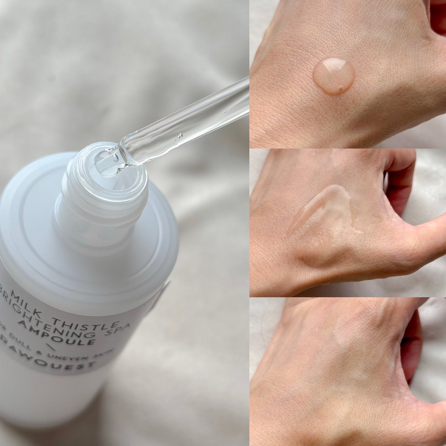 ミルクシスルブライトニングスパ アンプル/RAWQUEST/美容液を使ったクチコミ(2枚目)