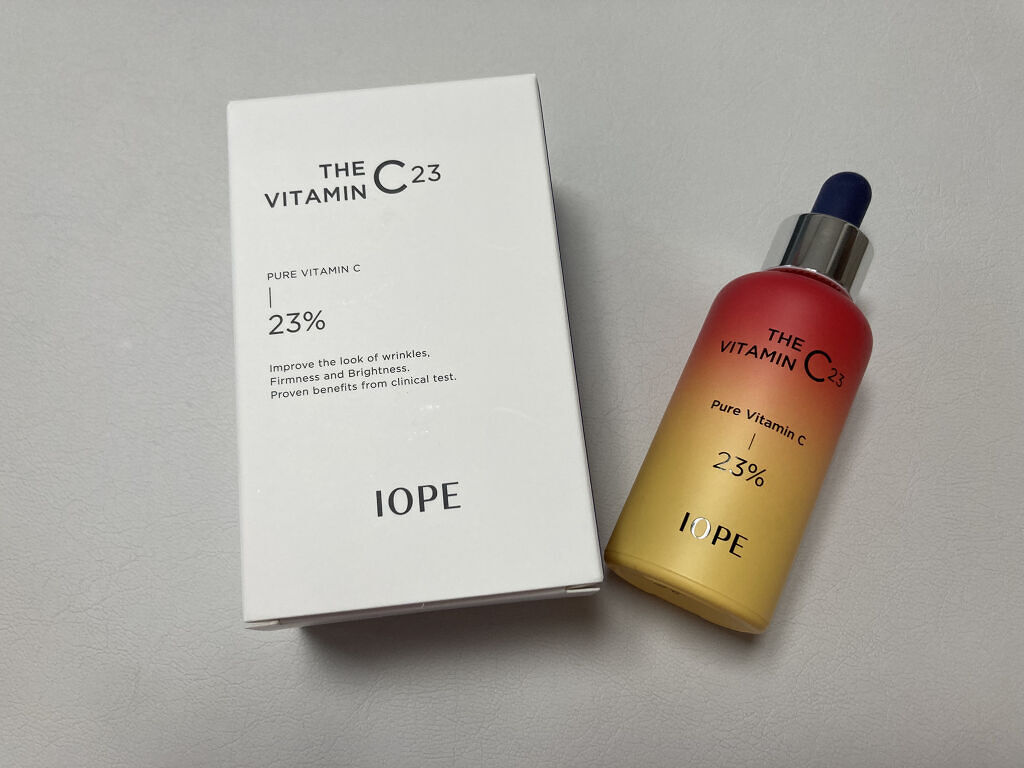 ザビタミンC23/IOPE/美容液を使ったクチコミ（1枚目）