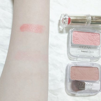 ナチュラル チークN/CEZANNE/パウダーチークを使ったクチコミ(2枚目)
