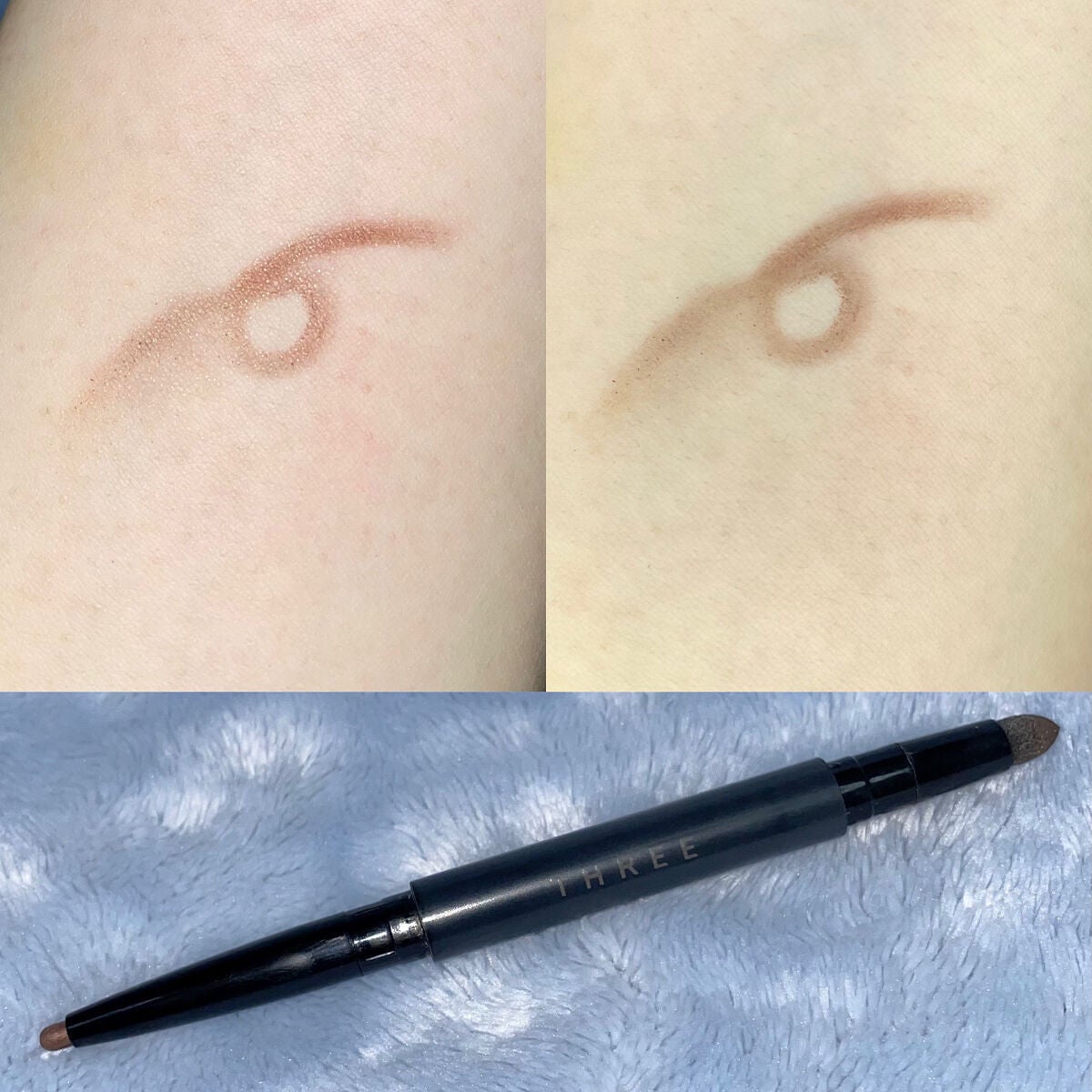 サブトーンディファイニング アイペンシル/THREE/スティックアイシャドウを使ったクチコミ(2枚目)