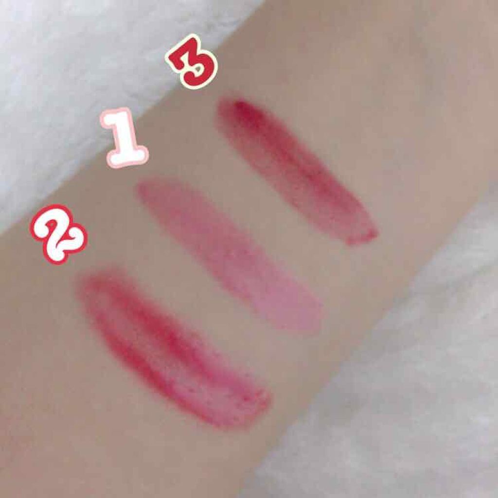 リップティントシロップ/キャンメイク/リップティントを使ったクチコミ(2枚目)