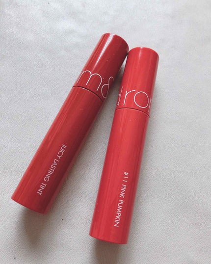 ジューシーラスティングティント/rom&nd/リップティントを使ったクチコミ(1枚目)