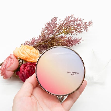 ピンクティーツリーカバーアップグロウクッション/APLIN/クッションファンデーションを使ったクチコミ(1枚目)