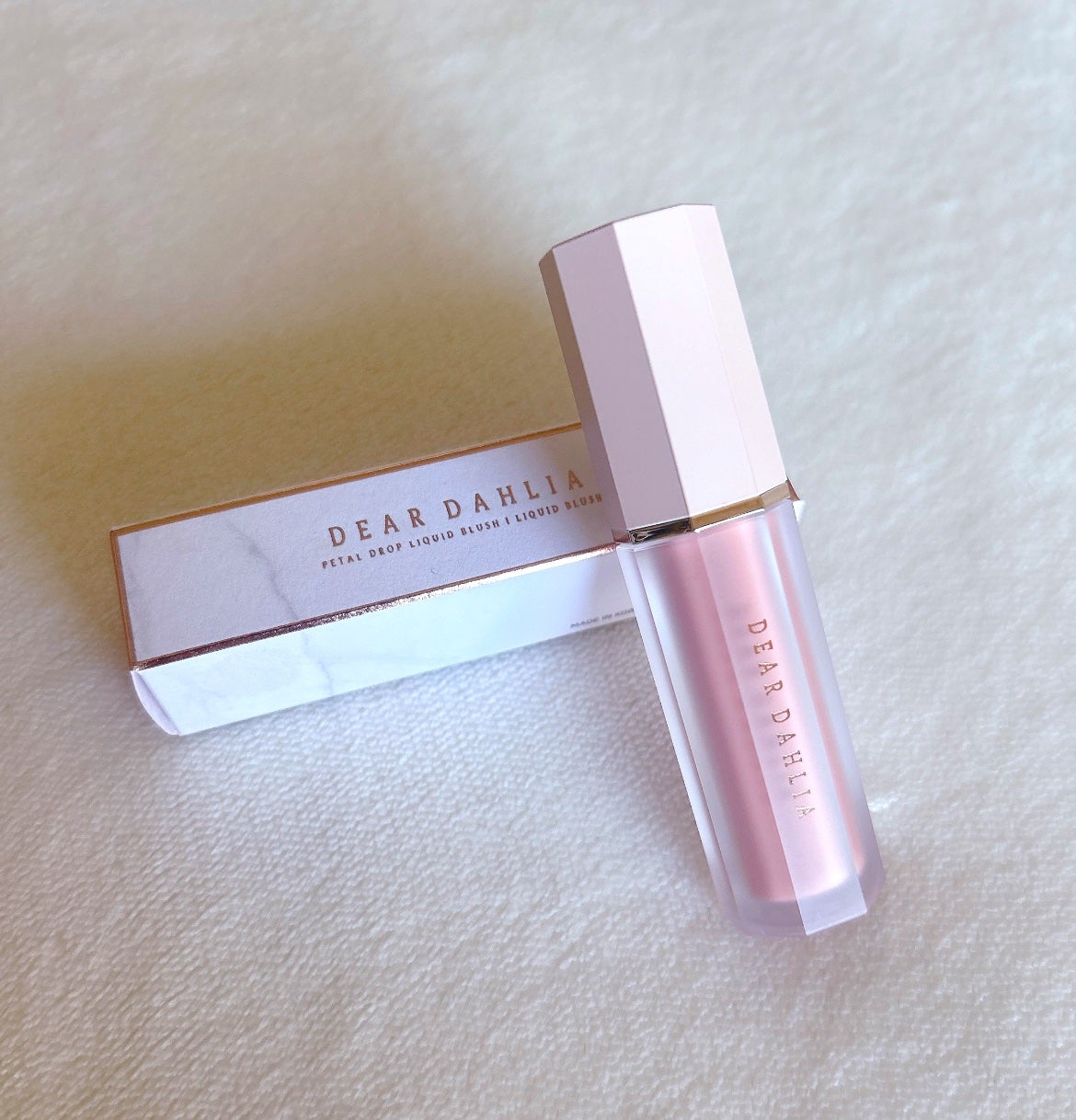 ペタルドロップリキッドブラッシャー/DEAR DAHLIA/リキッドチークを使ったクチコミ(6枚目)