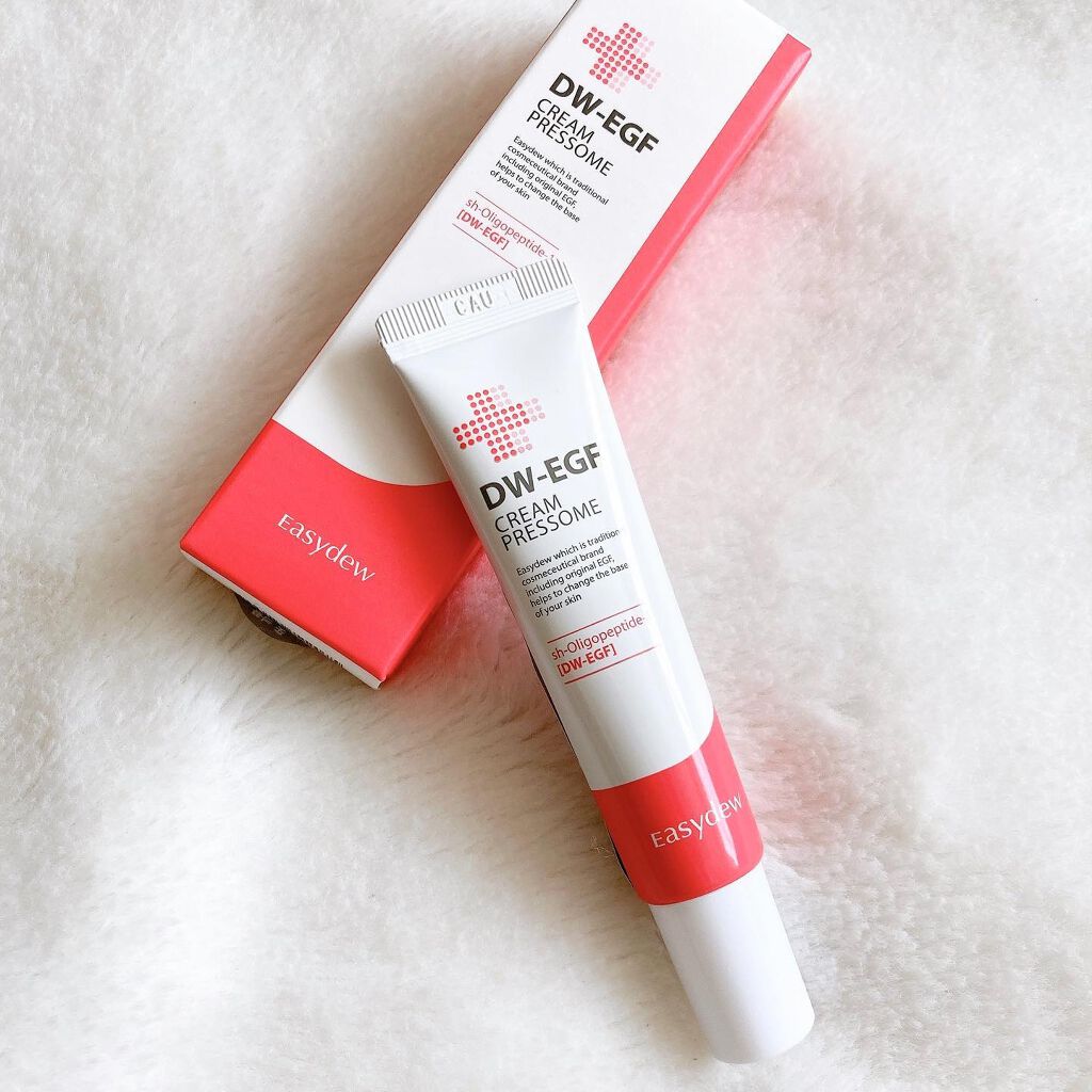DW-EGF CREAM PRESSOME/Easydew/フェイスクリームを使ったクチコミ(1枚目)
