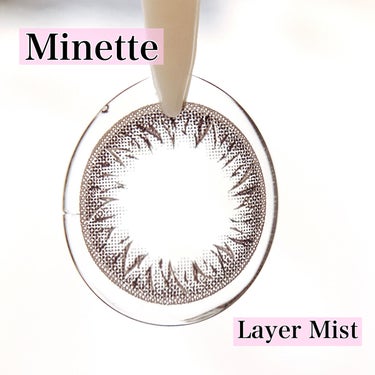 Minette レイヤーミスト/Minette/カラーコンタクトレンズを使ったクチコミ（3枚目）