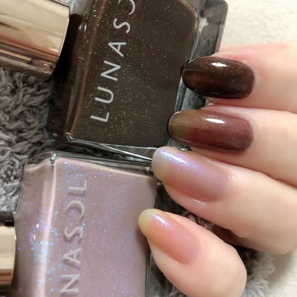 ルナソル ネイルポリッシュ EX17 Glacage(グラサージュ)/LUNASOL/マニキュアの画像