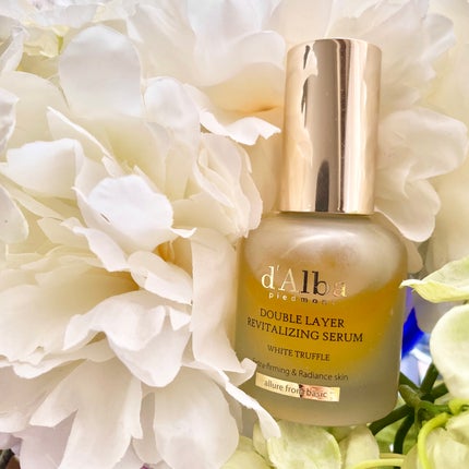ホワイトトリュフダブルレイヤーリバイタライジングセラム/ダルバ/美容液を使ったクチコミ(9枚目)
