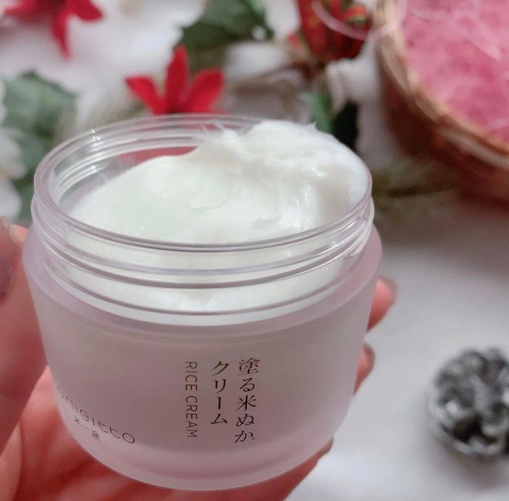 塗る米ぬかクリーム/米一途/フェイスクリームを使ったクチコミ(2枚目)