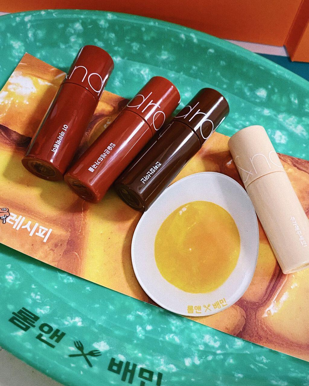 トッポギエディション リップセット/rom&nd/口紅を使ったクチコミ（3枚目）