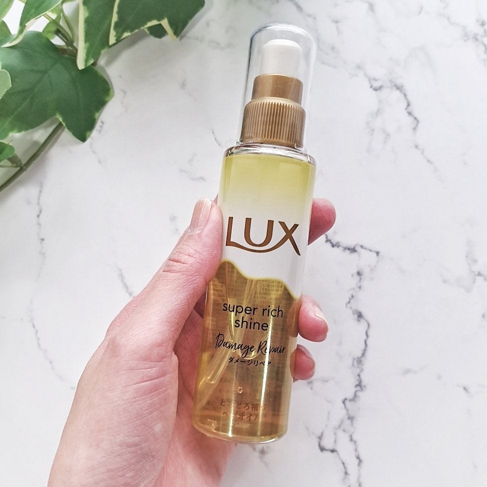 スーパーリッチシャイン ダメージリペア とろとろ補修ヘアオイル/LUX/ヘアオイルを使ったクチコミ(3枚目)