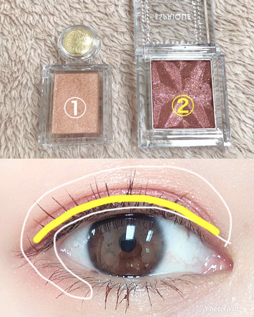 セレクト アイカラー Ｎ RD403/ESPRIQUE/単色アイシャドウを使ったクチコミ（3枚目）