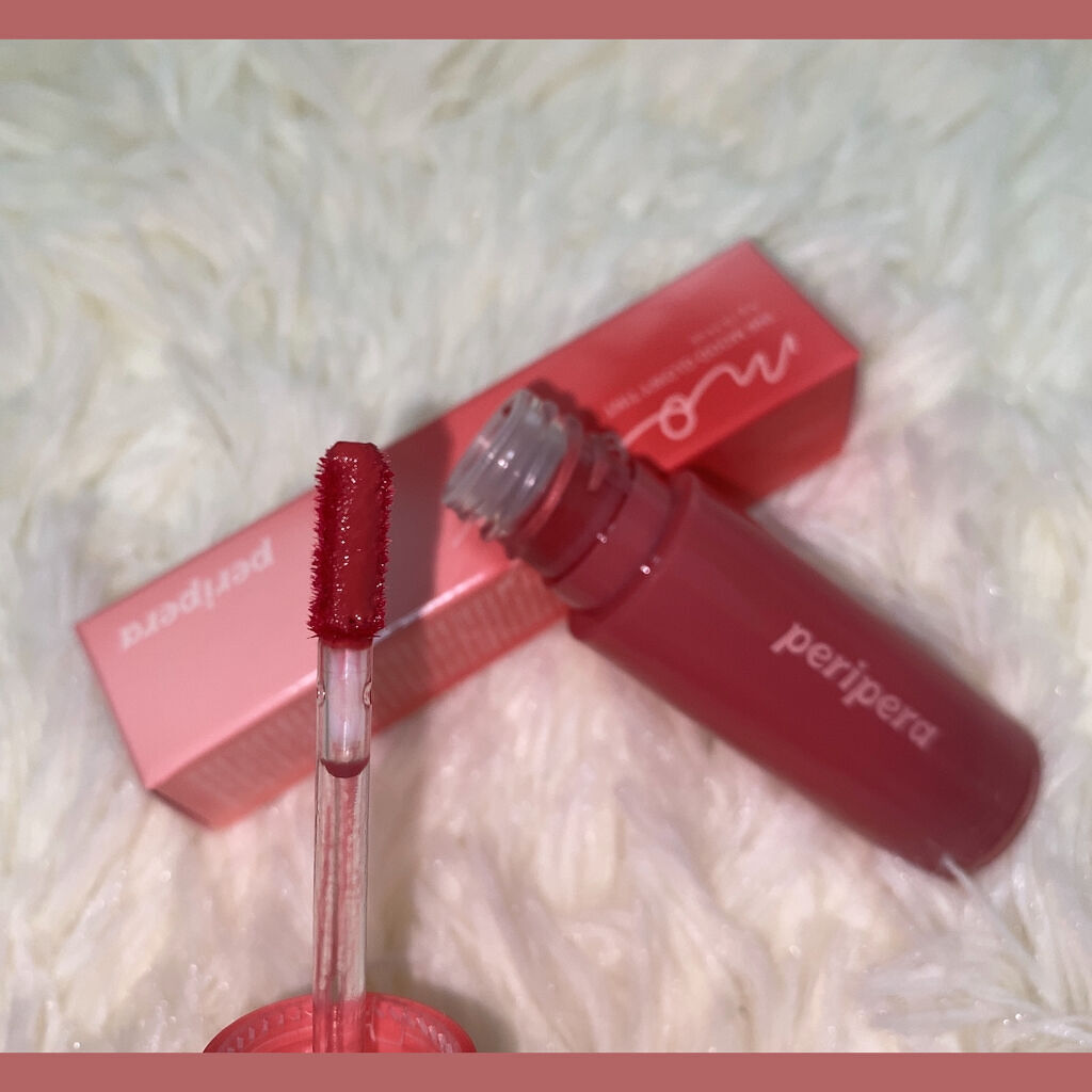 ペリペラ インク ムード グロイ ティント/PERIPERA/リップティントを使ったクチコミ（3枚目）