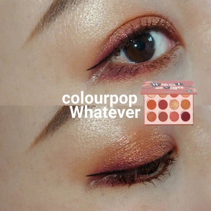 whatever/ColourPop/アイシャドウパレットを使ったクチコミ(1枚目)